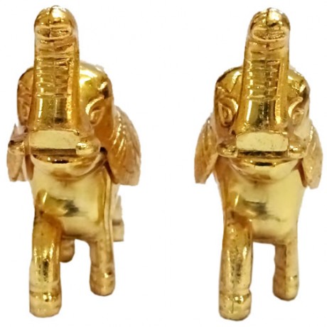 Decorative and Designed Kumkuma Bharani (Elephant)  (2 Pieces)